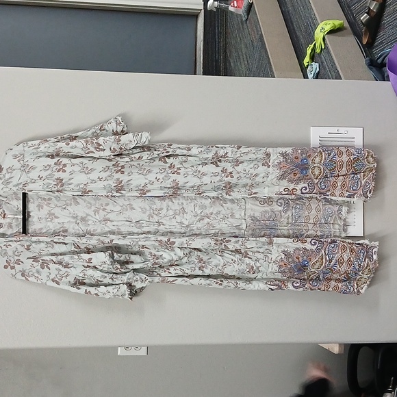 Free People Bali pixie lounge robe L - Picture 2 of 6